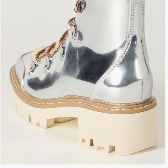 The Drop Women's Caleb Shearling Hiking Boot Hi-Top Size 8 - Picture 3 of 9